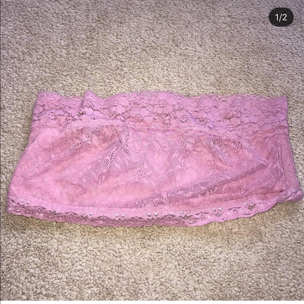 Strapless bra